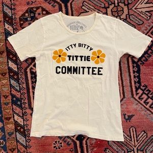 Itty bitty tittie committee t-shirt